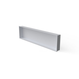 Badeloft 48" W x 12.6" H Recessed Shower Niche NS-04-WHT