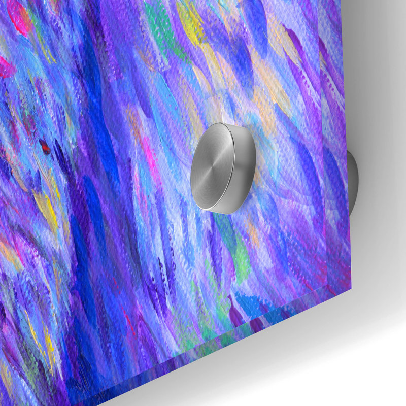 "Iridescence" par Rebecca Wang Art, H 36 po x l 24 po x P 0,2 po