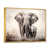 Gold Floater Framed