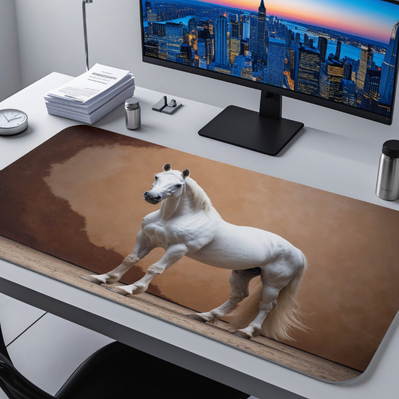 Polyester Desk Pad, 23.6x13.8