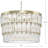 Chevall 9 - Light Dimmable Tiered Chandelier-94230756