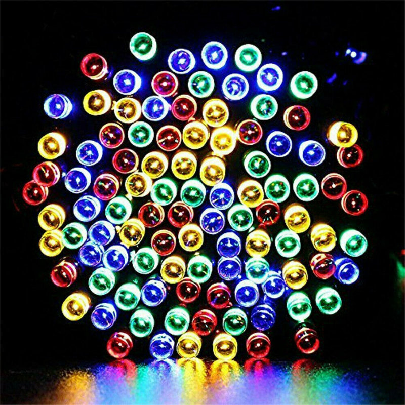 Guirlande de fée 200 lumières DEL Windcrest, Arc-en-ciel