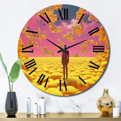 Horloge murale Quantum Field Of Possibilites