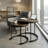 Lavish Home Small Round Nesting Coffee Tables