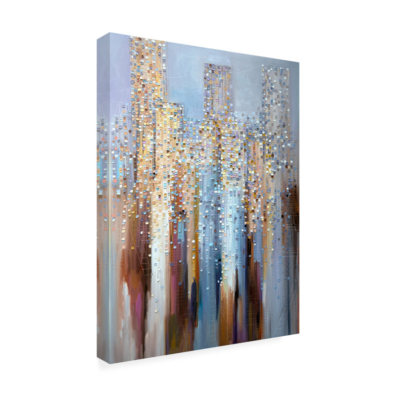 Art sur toile «Ekaterina Ermilkina City», H 47 po x l 35 po