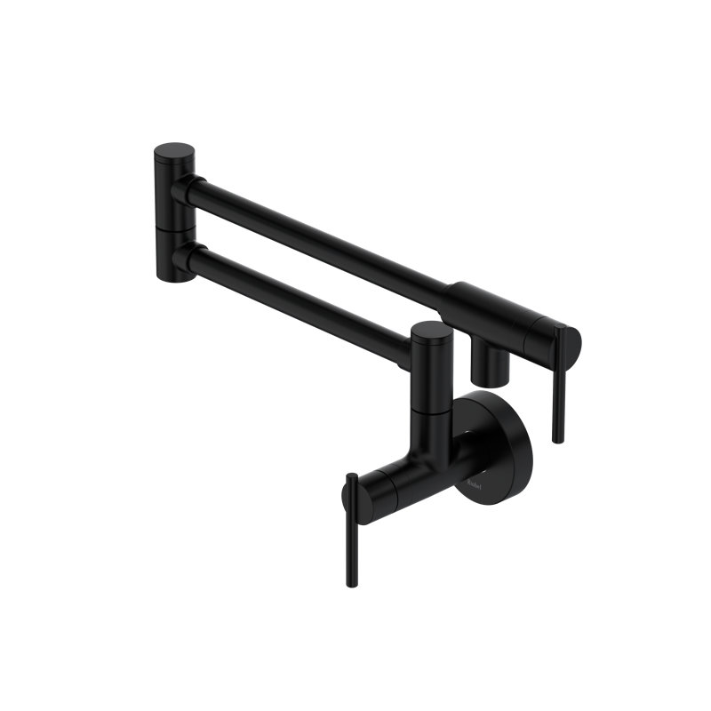 Lateral Pot Filler, Black
