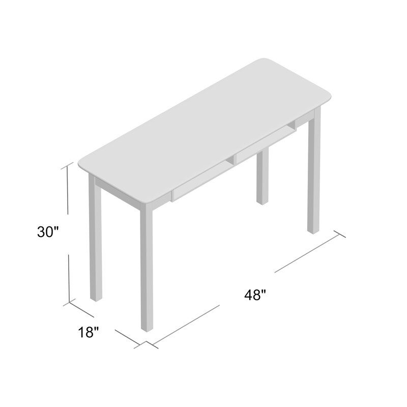 Bureau multi-étudiants 30 ", 30" H x 48" W x 18" D
