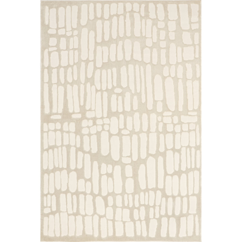Belen Modern Abstract Area Rug, Rectangle 8' x 10'