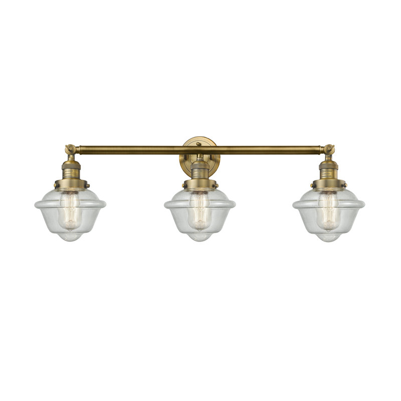 Anthony 3 - Light Dimmable Vanity Light, 60 Watt Vintage Incandescent Bulb, Seedy, Polished Chrome