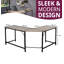 Jazmyne L-Shaped Metal Base Executive Desk
