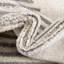 Tapis gris / ivoire en polypropylène tissé à la machine Laidy-562783942