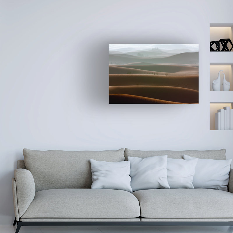 «Foggy Morning» sur toile, L 19 po x H 12 po