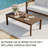 Outdoor Solid Wood Patio Coffee Table