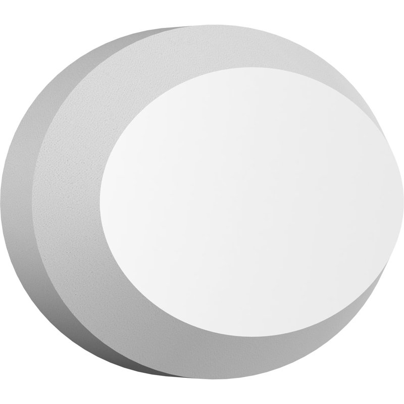 Rosette standard Dalton avec bord biseauté, H 2 po x l 3 po x P 0,5 po