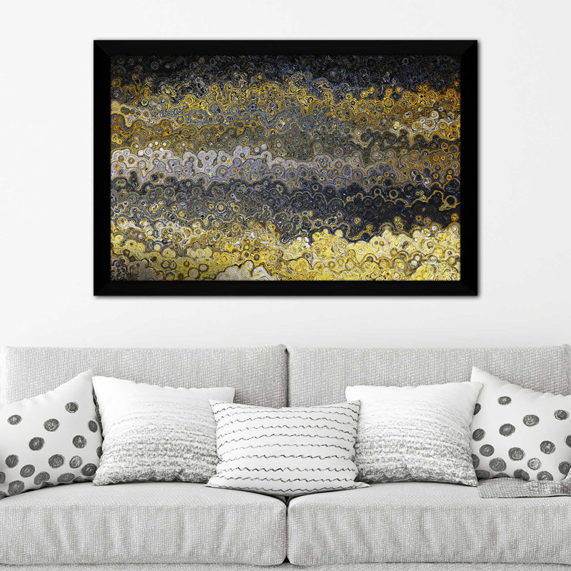 «Light Has Dawné, Matthew 4: 16» par Mark Lawrence, reproduction d'art, Cadre noir, H 27,5 po x l 39,5 po x P 0,75 po