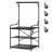 4-Tier 3D Printer Stand With Charing Station & Lockable Wheels