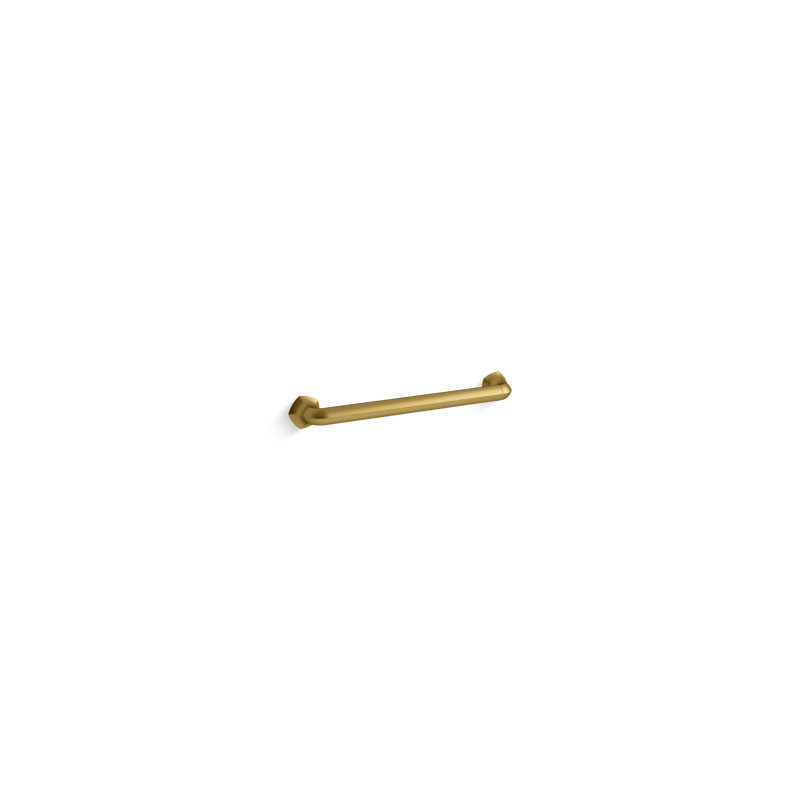 Occasion Grab Bar, Vibrant Brushed Moderne Brass, 18"