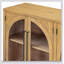 Grande armoire de rangement à 4 portes avec buffet et 4 tablettes réglables pour la cuisine et la salle à manger