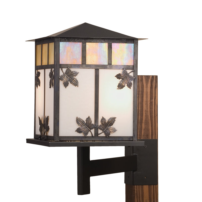 Lanterne murale d’extérieur 2 lumières seneca leaf