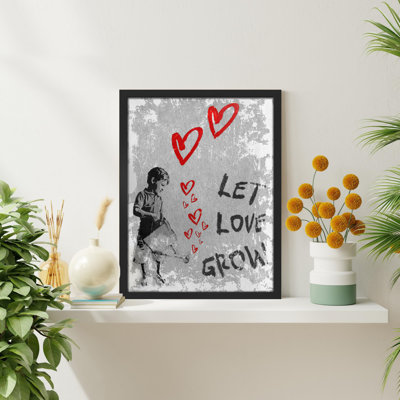 " Banksy Planting Love Street "