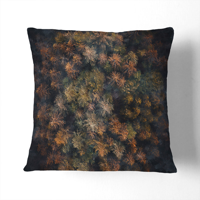 Square Throw Cushion, 40cm H x 40cm W x 15cm D