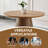 47" Round Pedestal Dining Table-1417084442-1417084439