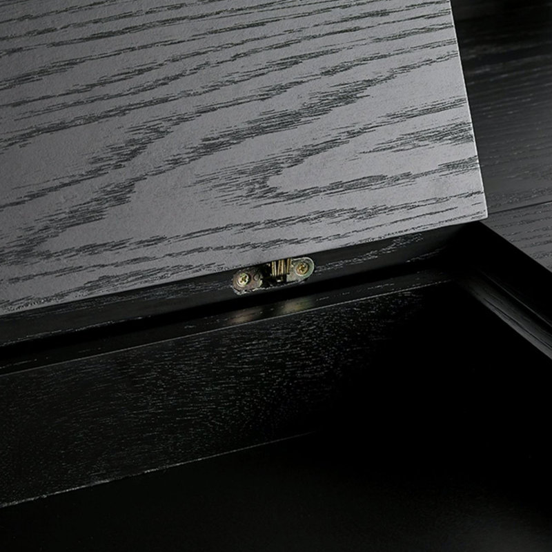 Petit bureau luxueux de style européen, Noir