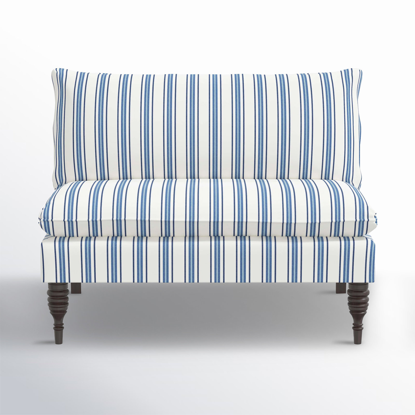 Cecelia 47" Loveseat, Philip Stripe Navy