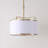 Hongyi 3 - Light Dimmable Drum Chandelier
