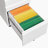 Office Storage Filing Cabinet, 3-Drawer Mobile Filing Cabinet With Lock-1190645867
