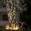 Guirlande lumineuse 400 lumières DEL ambrées / blanches Twinkly Smart Decorations