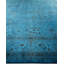Tapis bleu nouvel âge 17 pi 7 po x 12 pi 5 po Cobden