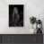 White Floater Framed