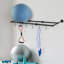 Metal Wall Mounted Multi-Use Sports Rack