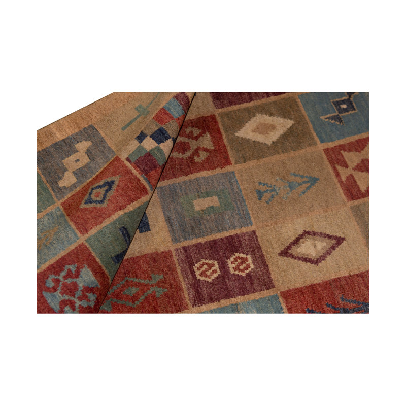 Hand Woven Wool Geometric Area Rug