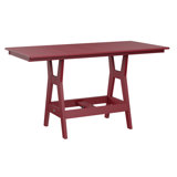 Berlin Gardens Harbor Regular 66″ Rectangular Bar Table