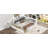 Wood Full Size platform bed with 2 Drawers-117194089