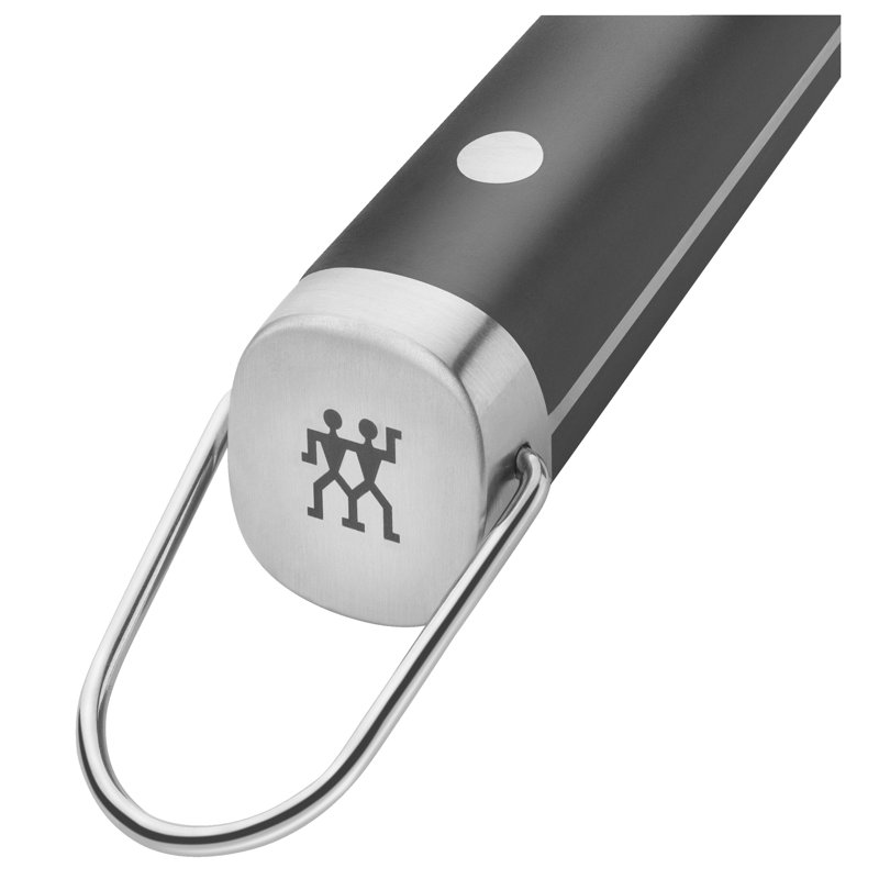 Zwilling BBQ+ 17-Inch Stainless Steel Grill Spatula with Serrated Edge