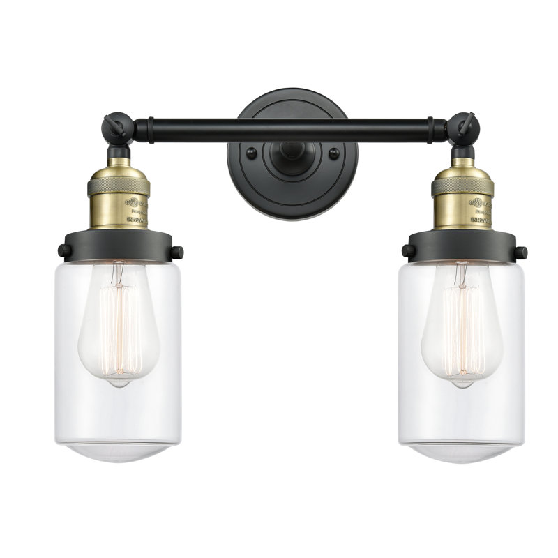 Saroyan 2 - Light Dimmable Vanity Light, Polished Chrome, Clear, Bulb Not Included
