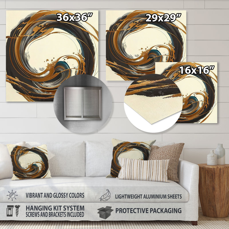 Décoration murale Lipke, H 29 po x l 29 po x P 1 po