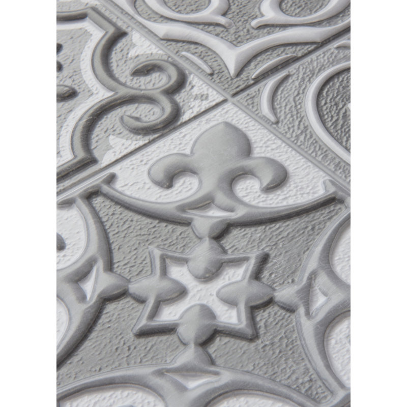 Holly Graphics Tile Decals, Gray