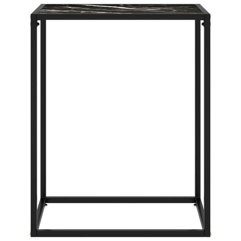 Alfort Glass Top Console Table, 75 H x 60 W x 35 D cm