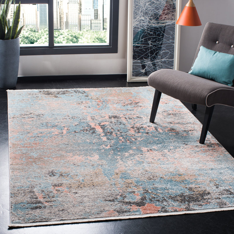 Izquierdo Abstract Area Rug, Rectangle 122 x 183 cm