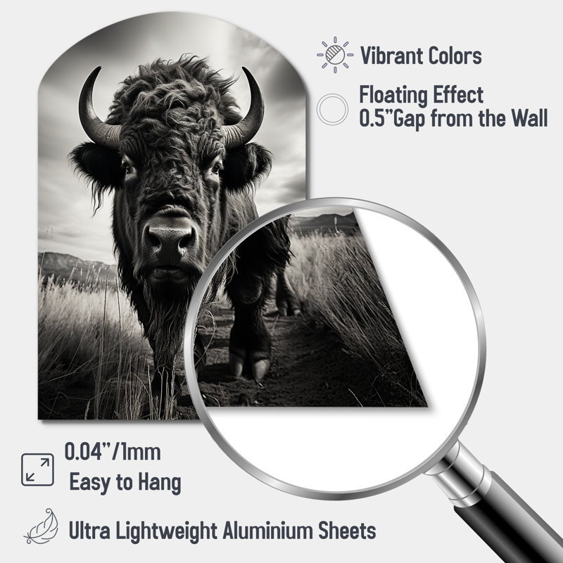 Mariyanka - Asymmetric Bison, H 34 po x l 25 po