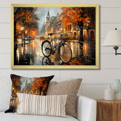 «Vélo Pearl Pursuit» sur toile
