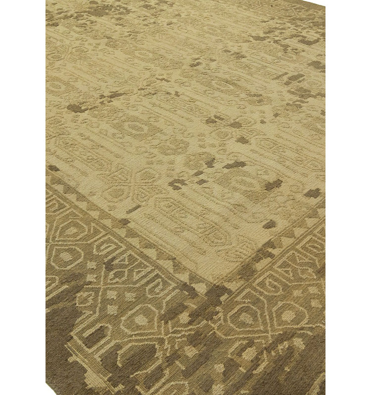 Wool Oriental Indoor Rug, Rectangle 4' x 6'