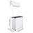 Freestanding Popup Promotional Counter Table Booth Portable Demo Display Banner Stand Tradeshow Countertop Aluminum Frame