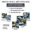 Rainbolt - ensemble abstrait d'art mural de 5