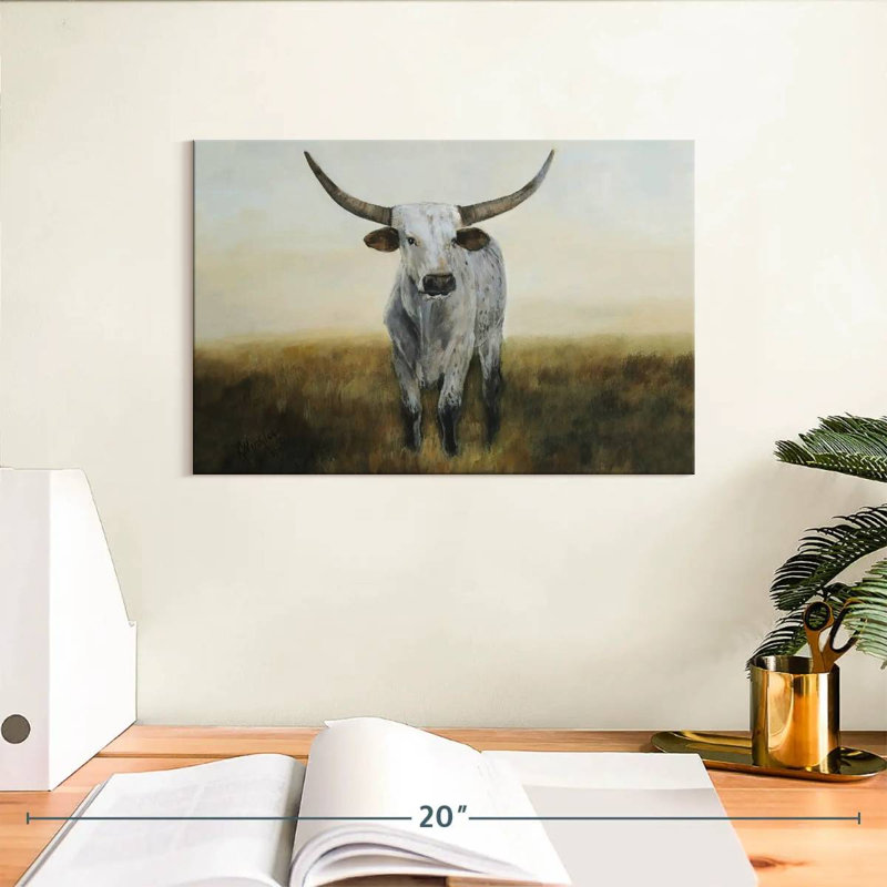 Brampt Knight In White Satin I, 8" H x 12" W
