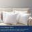 100% Cotton Shell Soft Fluffy Feather Down Throw Pillow Inserts(Set of 2)-111634939